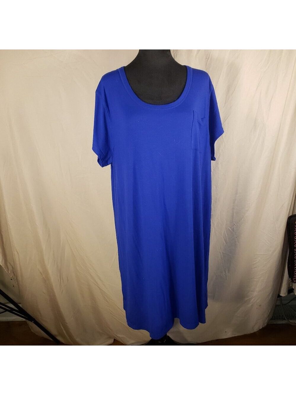Cool Girl Royal Blue Maxi Dress - 1X